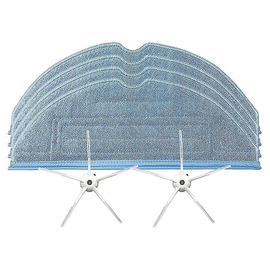 Mop Cloth with Side Brush for Roborock T7s T7s Plus Robot Cleaner B