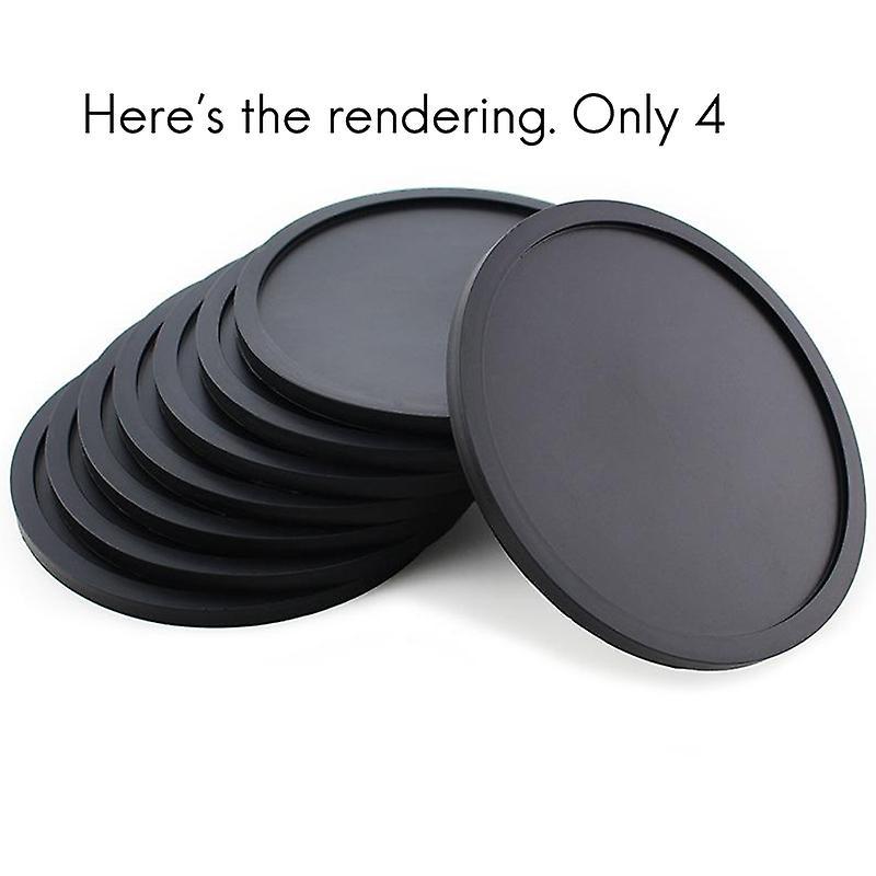 Silicone Drink Coasters Set Of 4, Coaster for Tabletope Protection
