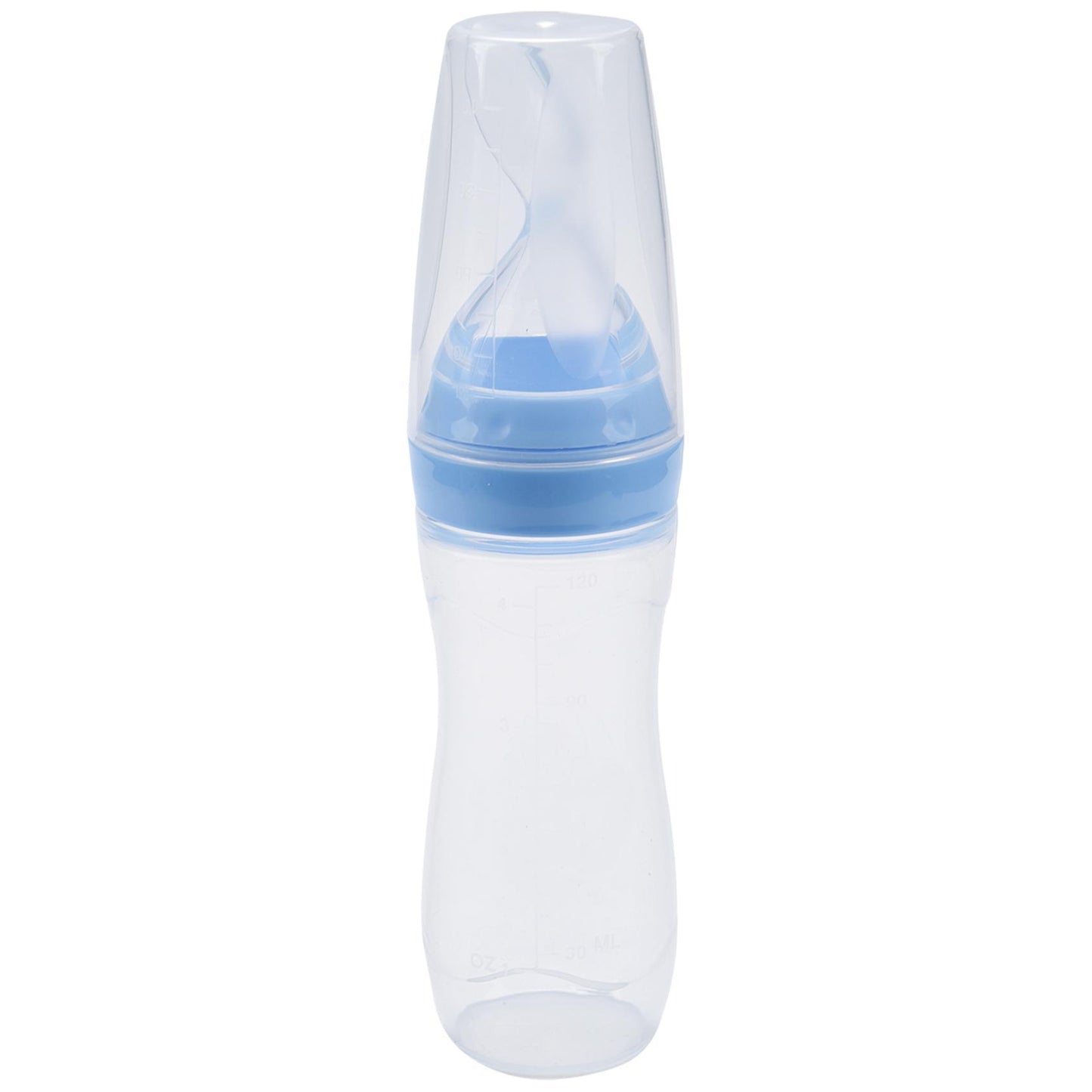 2 Pcs Silicone Baby Food Dispensing Spoon (120ml) - Squeeze Feeder