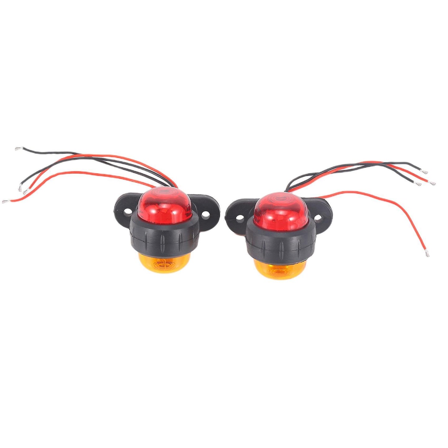 2pcs Truck Trailer Led Lamps 24v Car Side Marker Lights