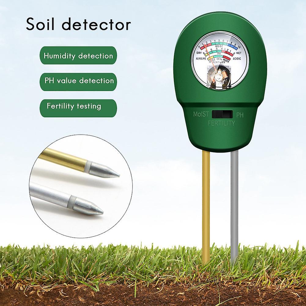 3 In 1 Soil Fertility Meter Ph Tester for Garden Potted Plants