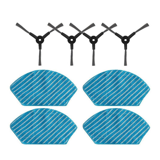 Mop Cloth Side Brush Fit for Midea M7 I10 M71cn Vacuum Cleaner Parts