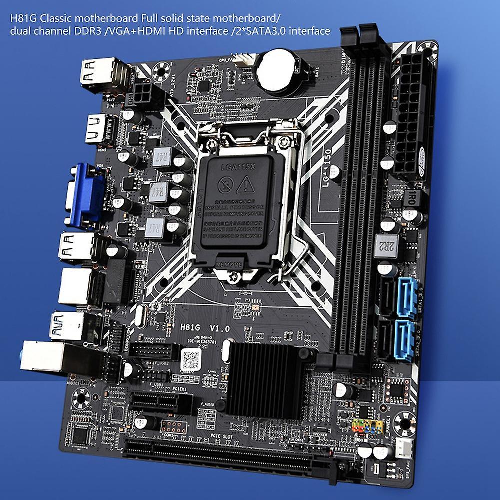 H81g Computer Motherboard, Supporting Intel Core Celeron/pentium