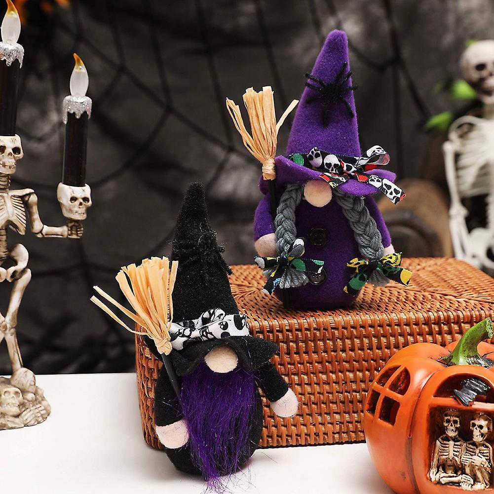 Halloween Horror Theme Handmade Gnome Faceless Doll for Family B