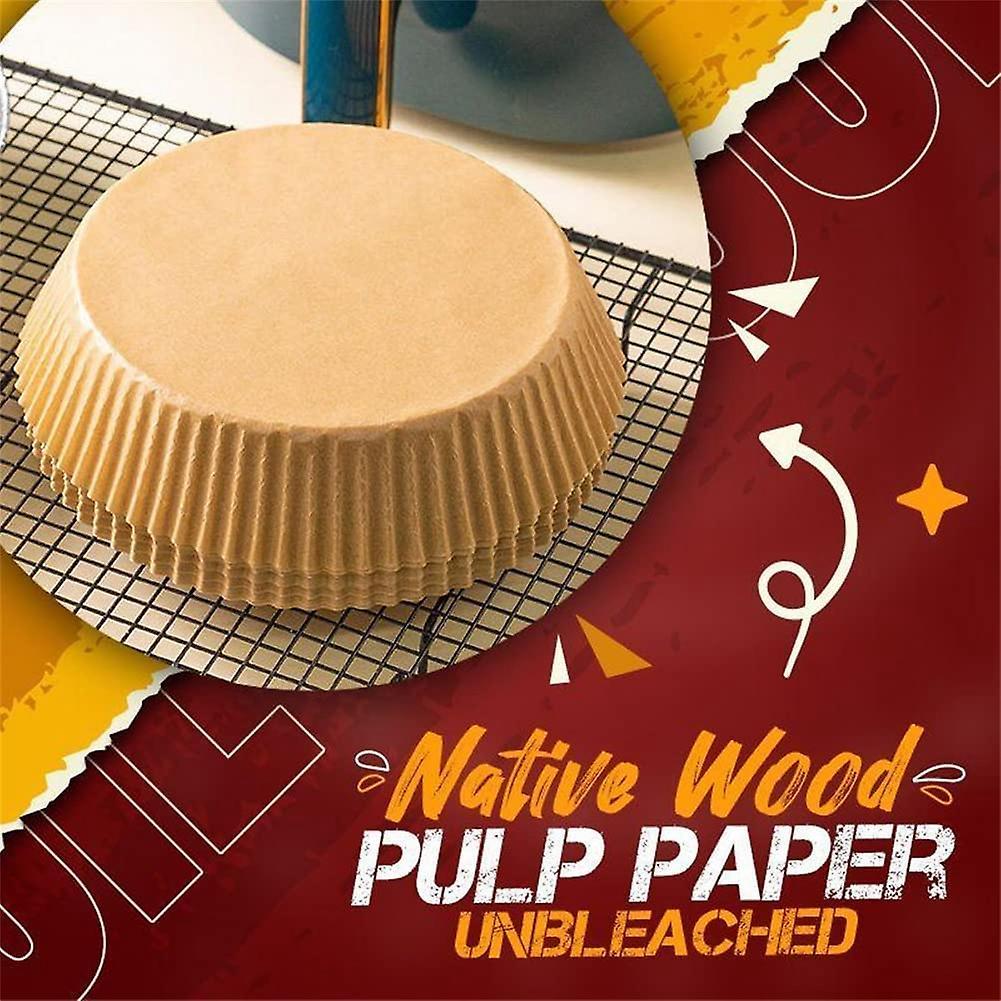 Disposable Paper Liner, Air Fryer Parchment Paper Liners White
