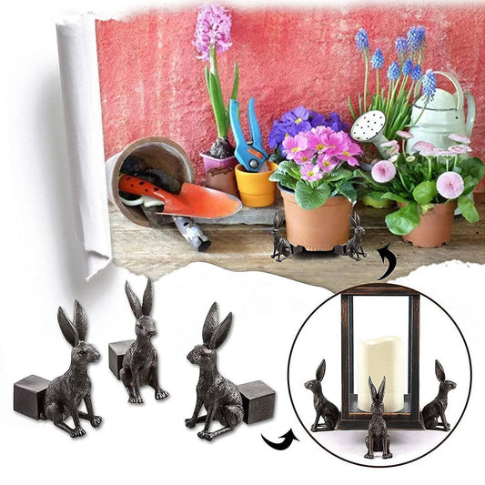 Dog Shaped Statue Flower Pot Feet Support Foot Garden Decor