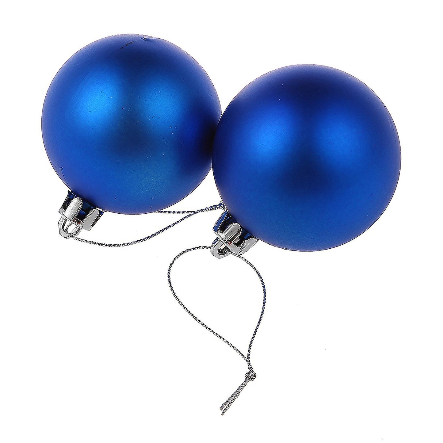1 X Box Christmas Tree Ball Decorationsdark Blue