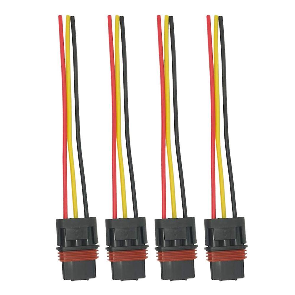 4pcs Pulse Power Plug Connector Pigtail for Polaris Ranger 2018-2021