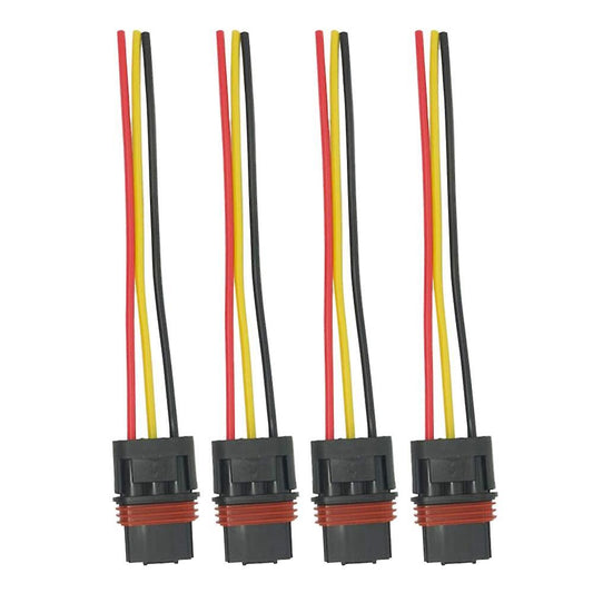 4pcs Pulse Power Plug Connector Pigtail for Polaris Ranger 2018-2021