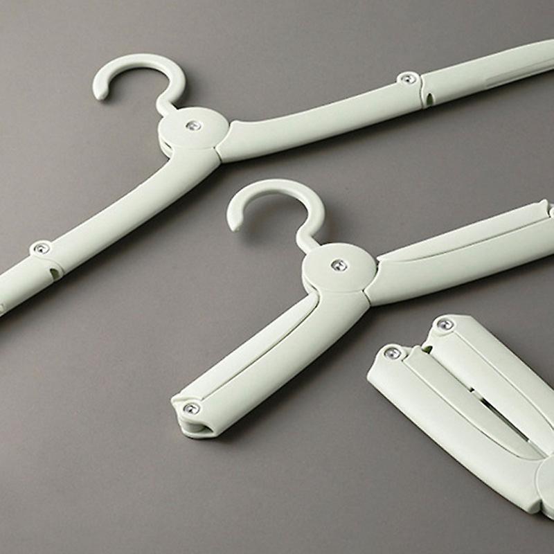 Portable Folding Hanger Multi-functional Travel Hanger -blue-gray
