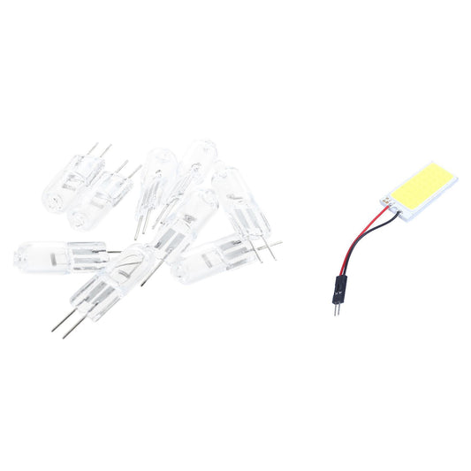10x G4 Halogen Bulbs Bulb Lamp Warm White 20w 12v