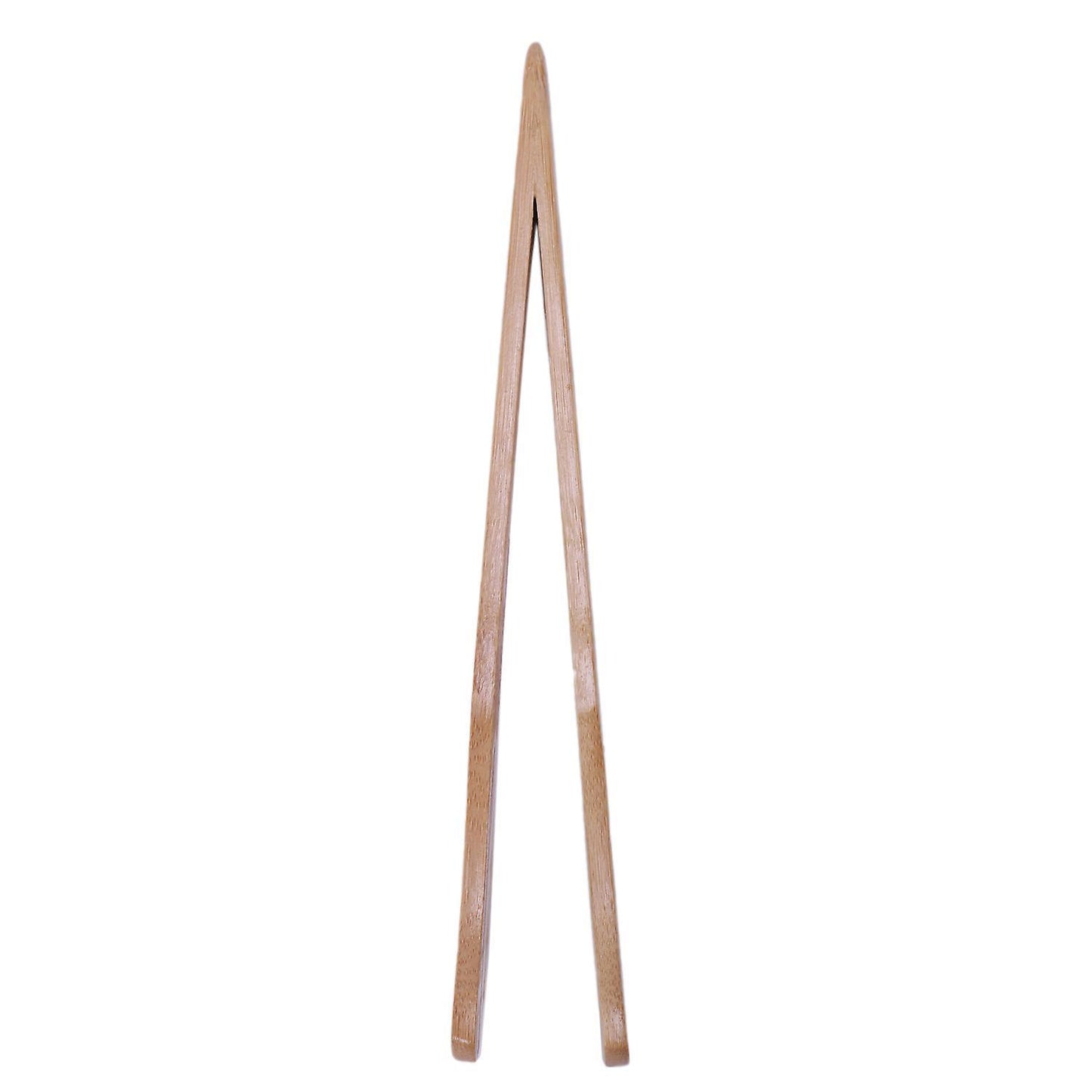 Wood Color Bamboo Chinese Kongfu Tea Tong Tweezers Teaware 6.9" Long