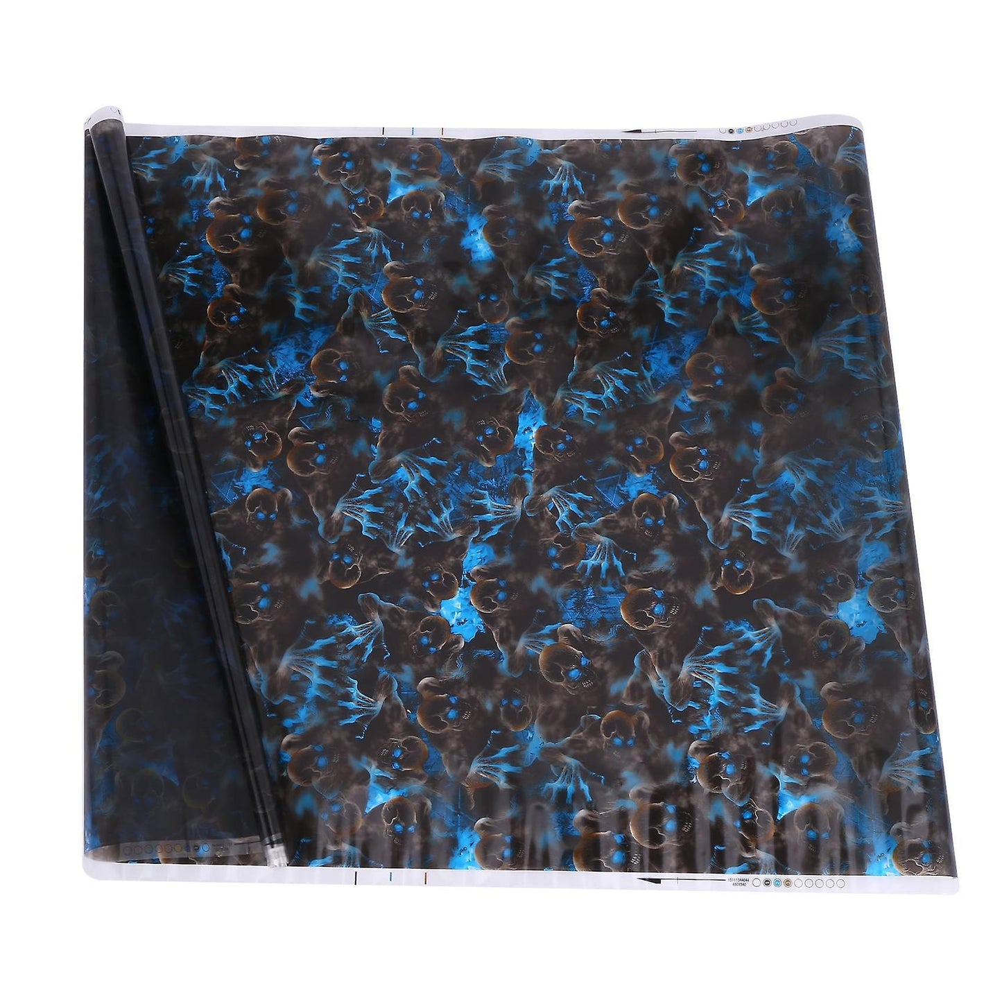 Blue Eyes Water Transfer Skull Film Pva Dipping Hydrographics 0.5mx2m