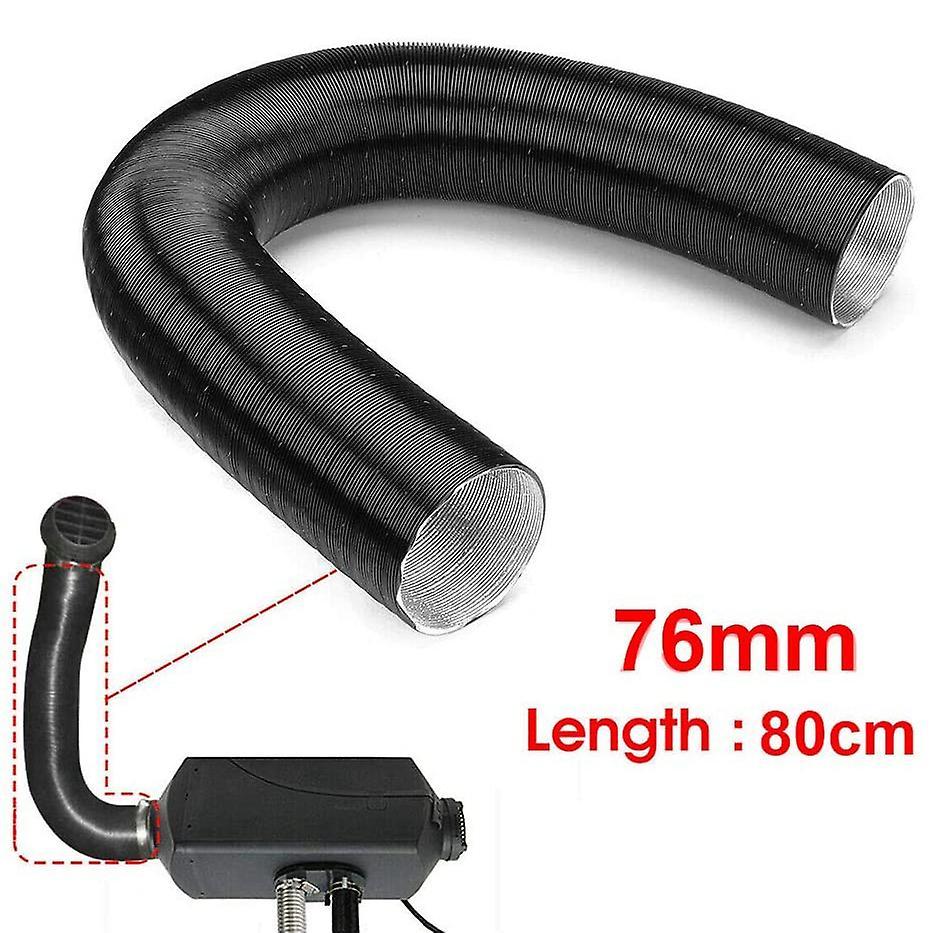 76 Mm Aluminum Foil Heater Hose for 6000w Car Air Duct Drain Hose