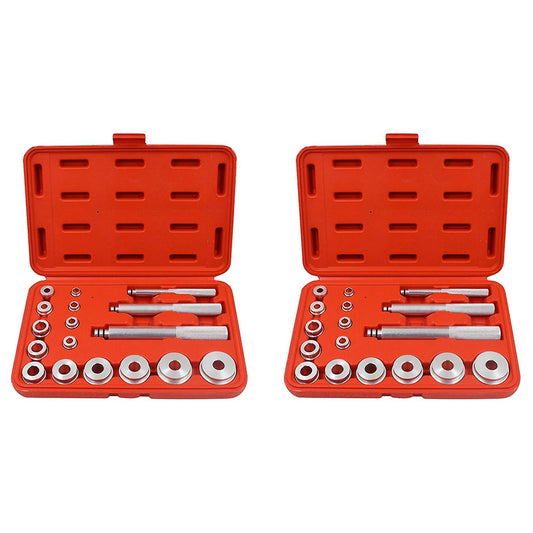 34pcs/set Wheel Bearing Tool Kits Aluminum Axle Install Remove Tool