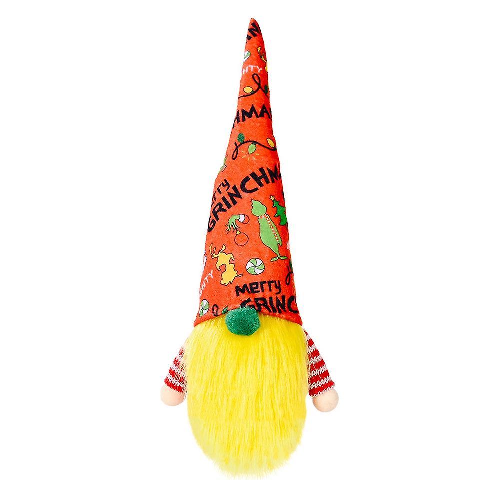 Gnome Plush Doll for Christmas Decorations Xmas Party Table Decor, A