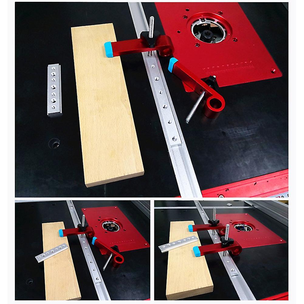 1set Universal Clamping Blocks Platen Miter Track M8 Screw Set A