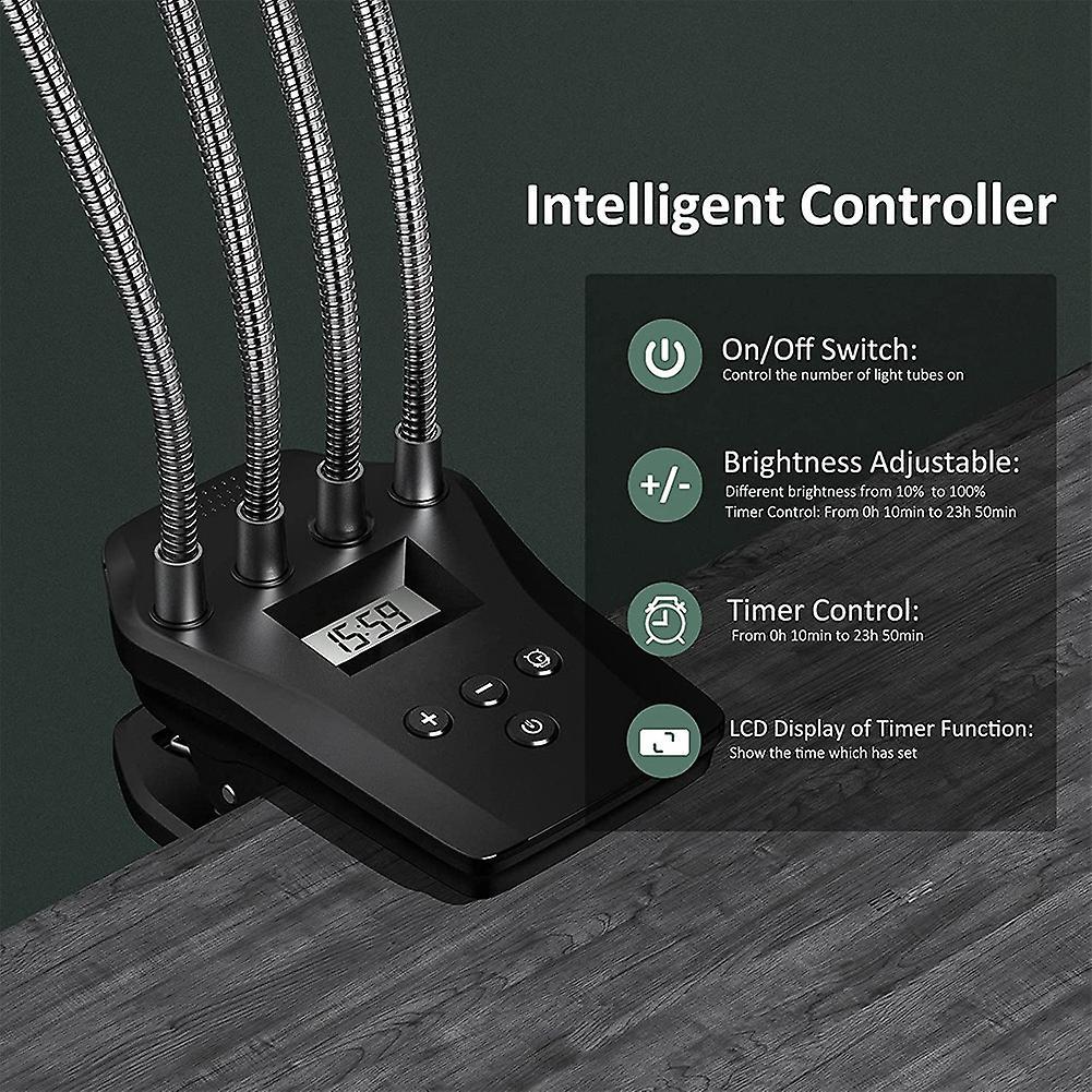 Plant Grow Light, Spectrum Light for Indoor Plants, with Clip Us Plug