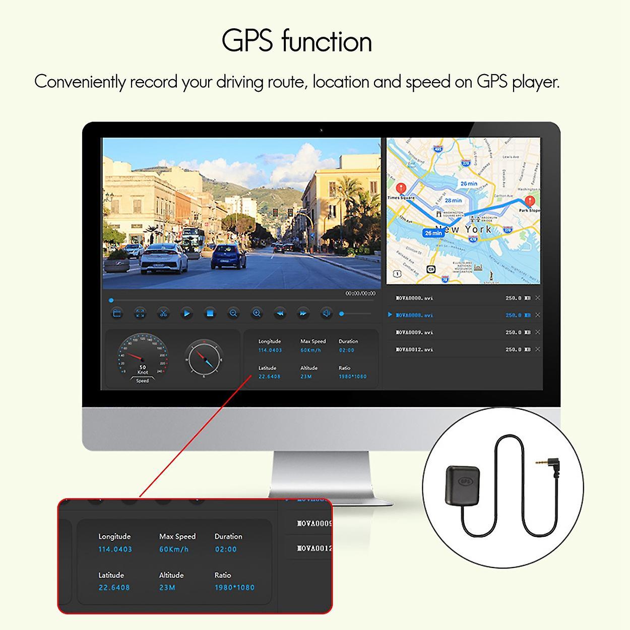 Car Dashcam 12inch Stream Media Rear View Mirror Camera