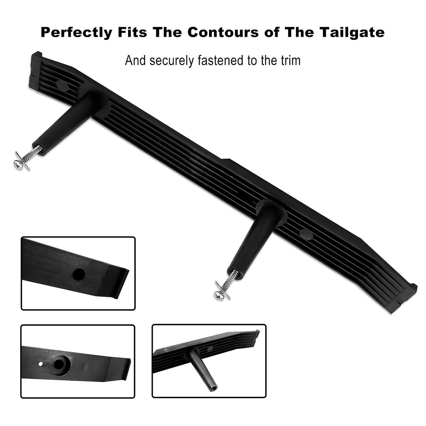 Tailgate Trim Panel Bracket Fit for Ford F150 F250 F350 1987-1996