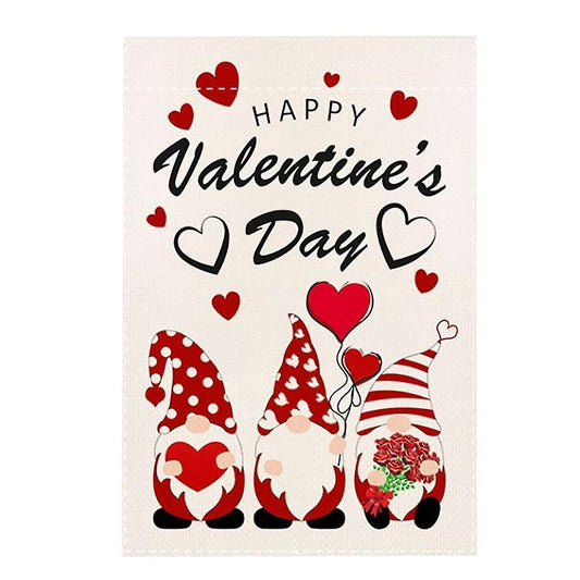 Happy Valentine's Day Garden Flags Home Decoration Love House Decor