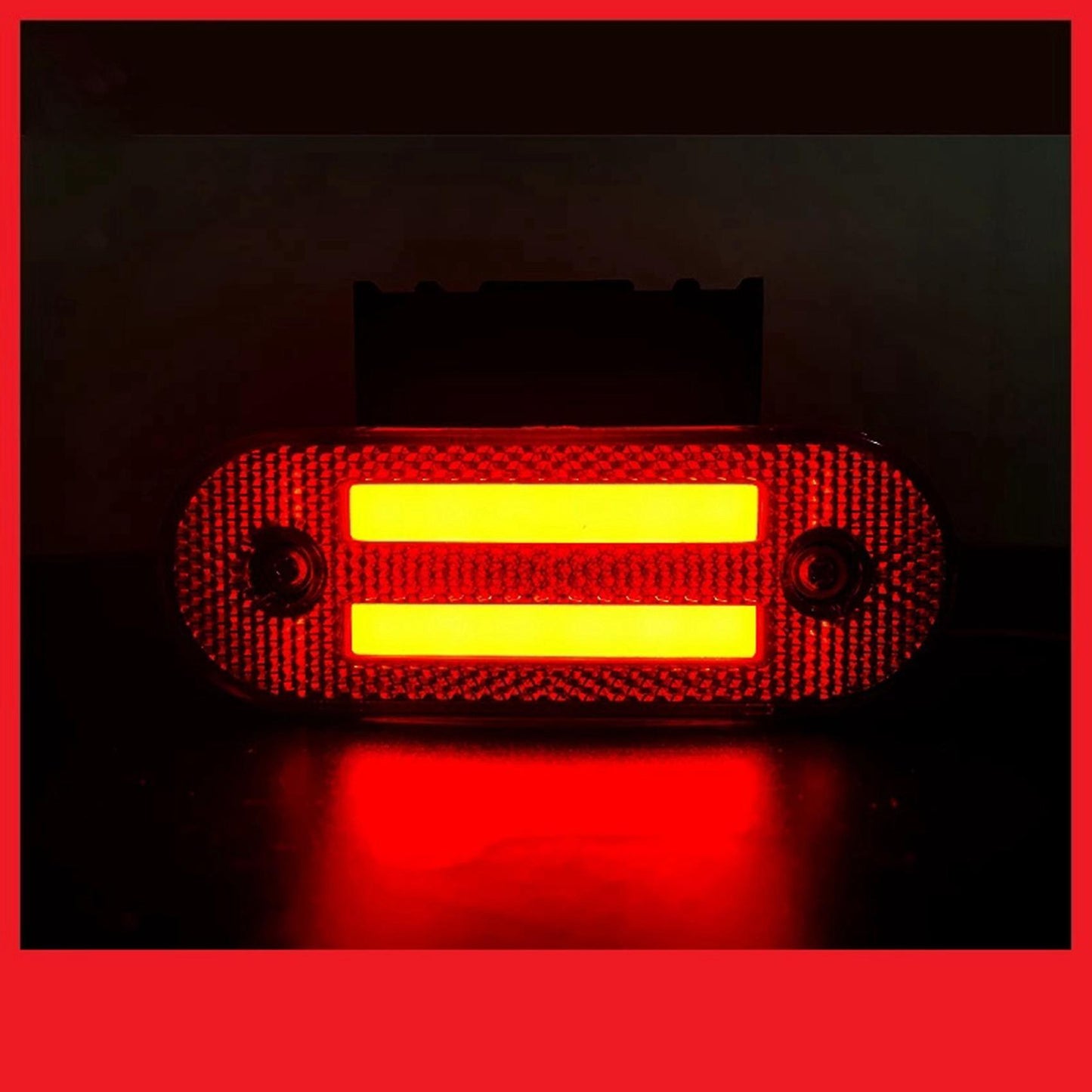 Truck Side Marker Light 12-24v Led Tail Light Led Turn Signal Red