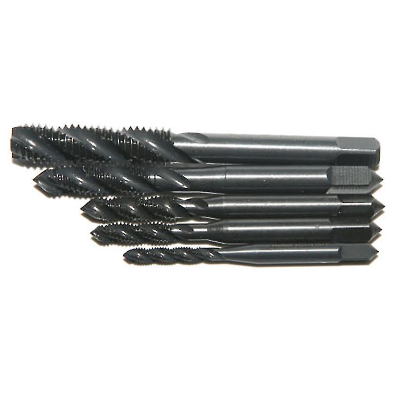 5pcs M3 to M8 Nitride Screw Tap Metric Spiral Hand Thread Screw