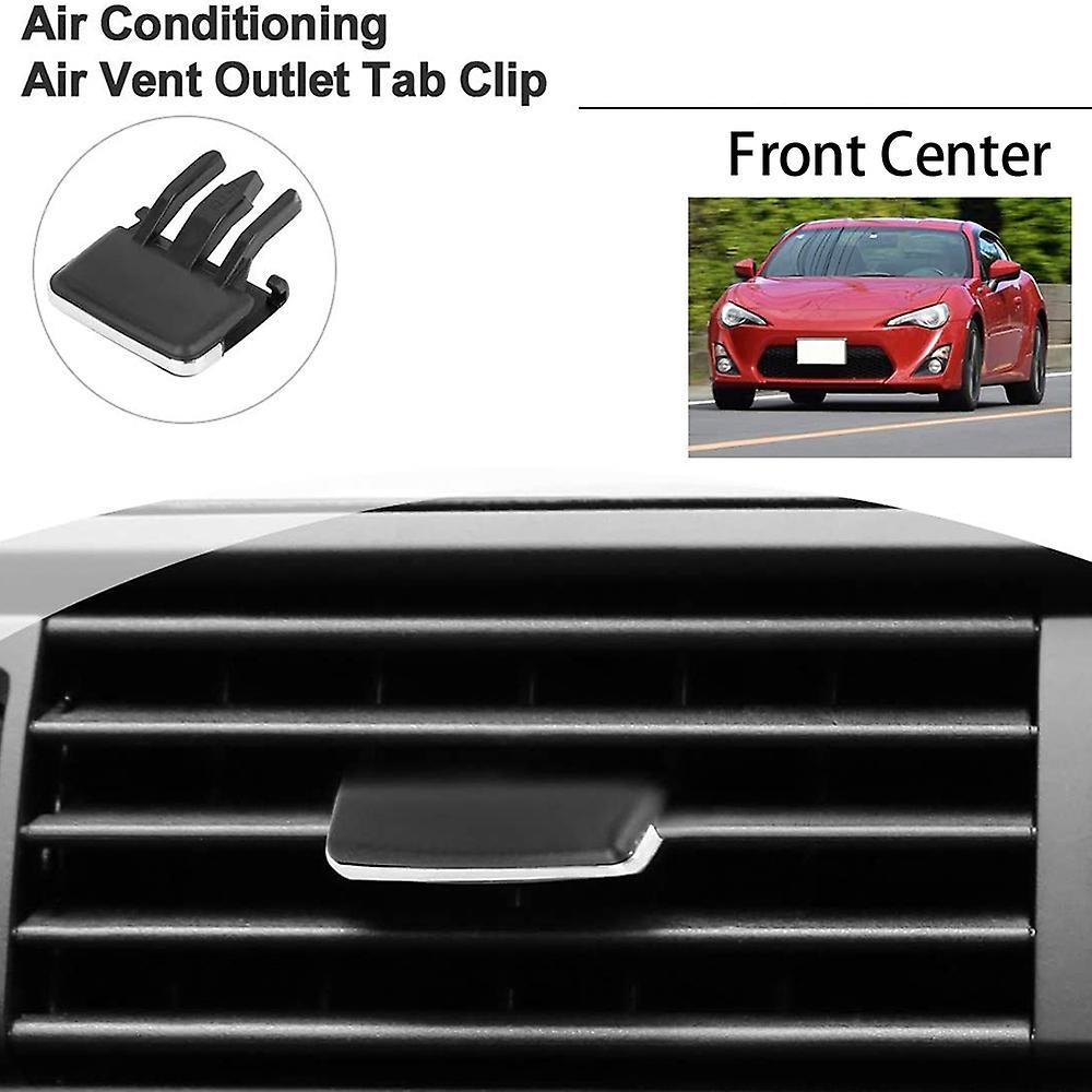 Front Center Air Vent Outlet Tab Clips, Repair Kit for Corolla 09-13