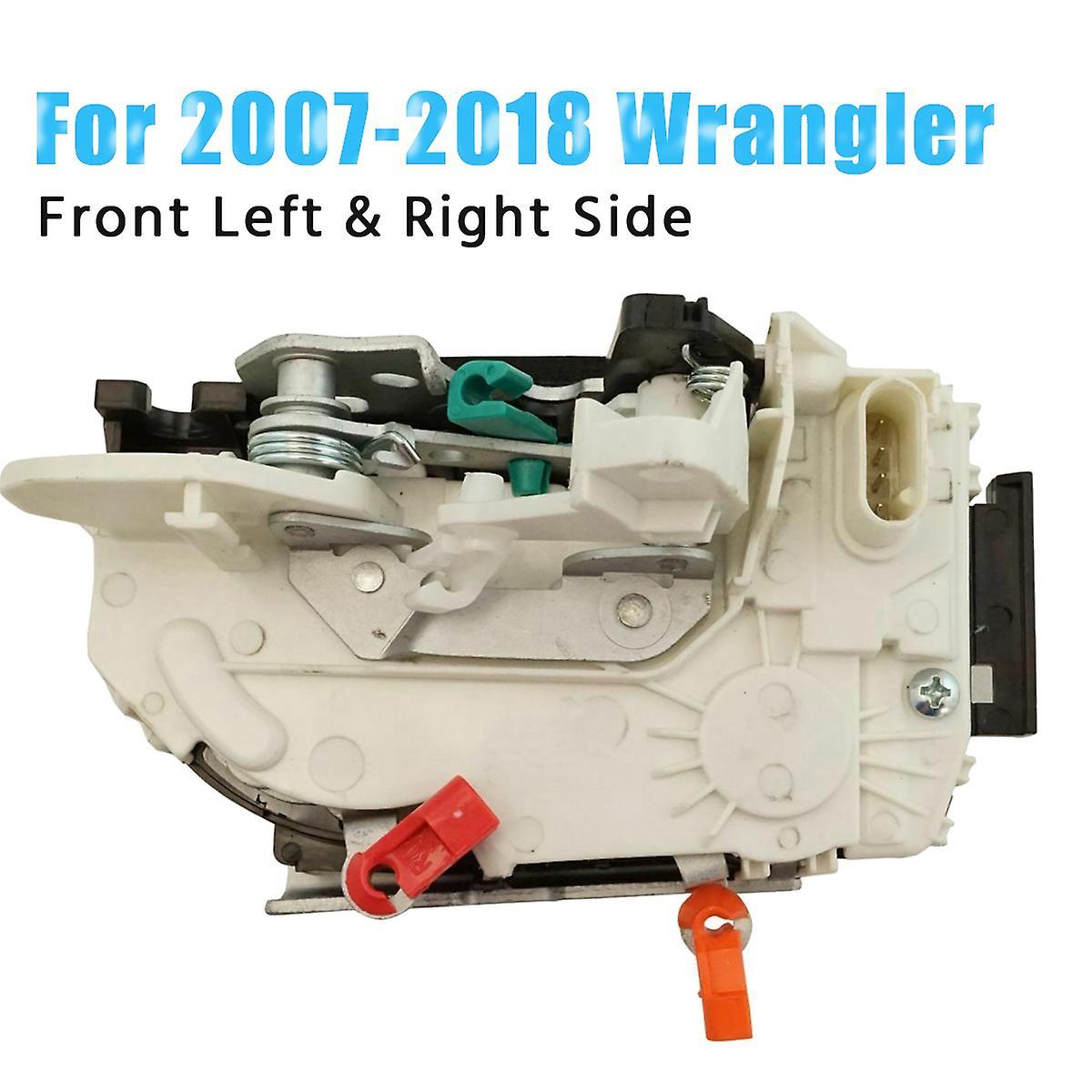 1 Pair Lh & Rh Front Door Power Lock Latch Actuator for Jeep Wrangler