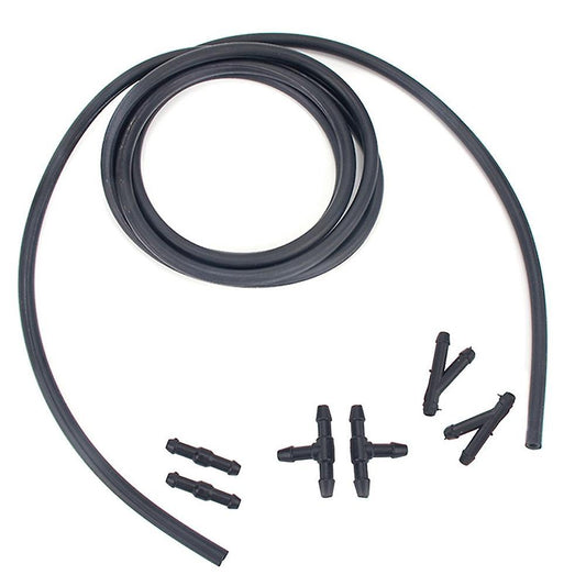 Adjustable Windshield Washer Nozzle Set 2 Meters Fluid Hose for Honda