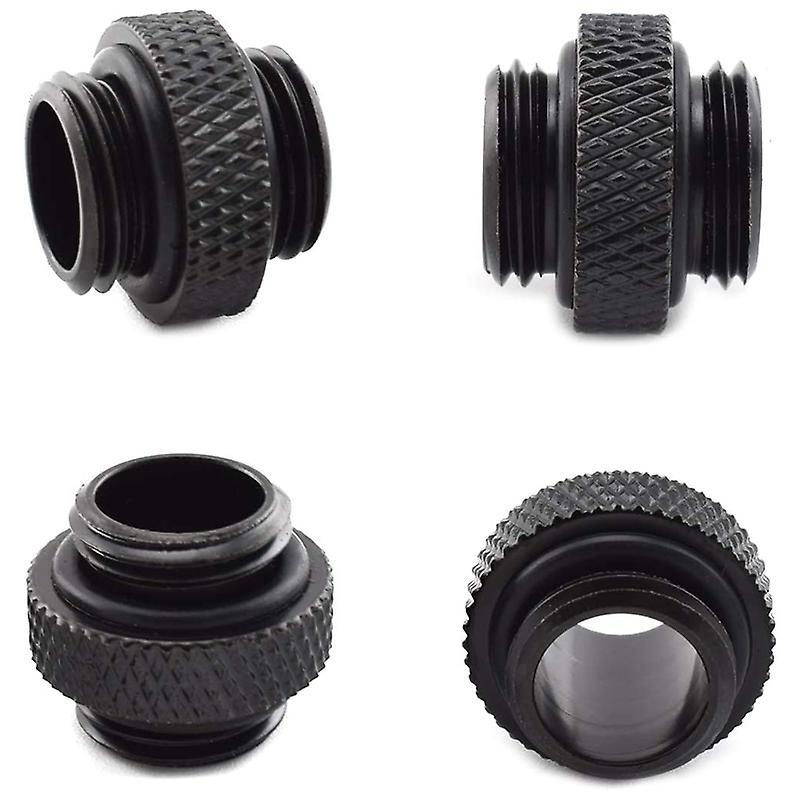 4-pack G1/4 Inch 5mm Male to Male Connector with Sealed O-ring