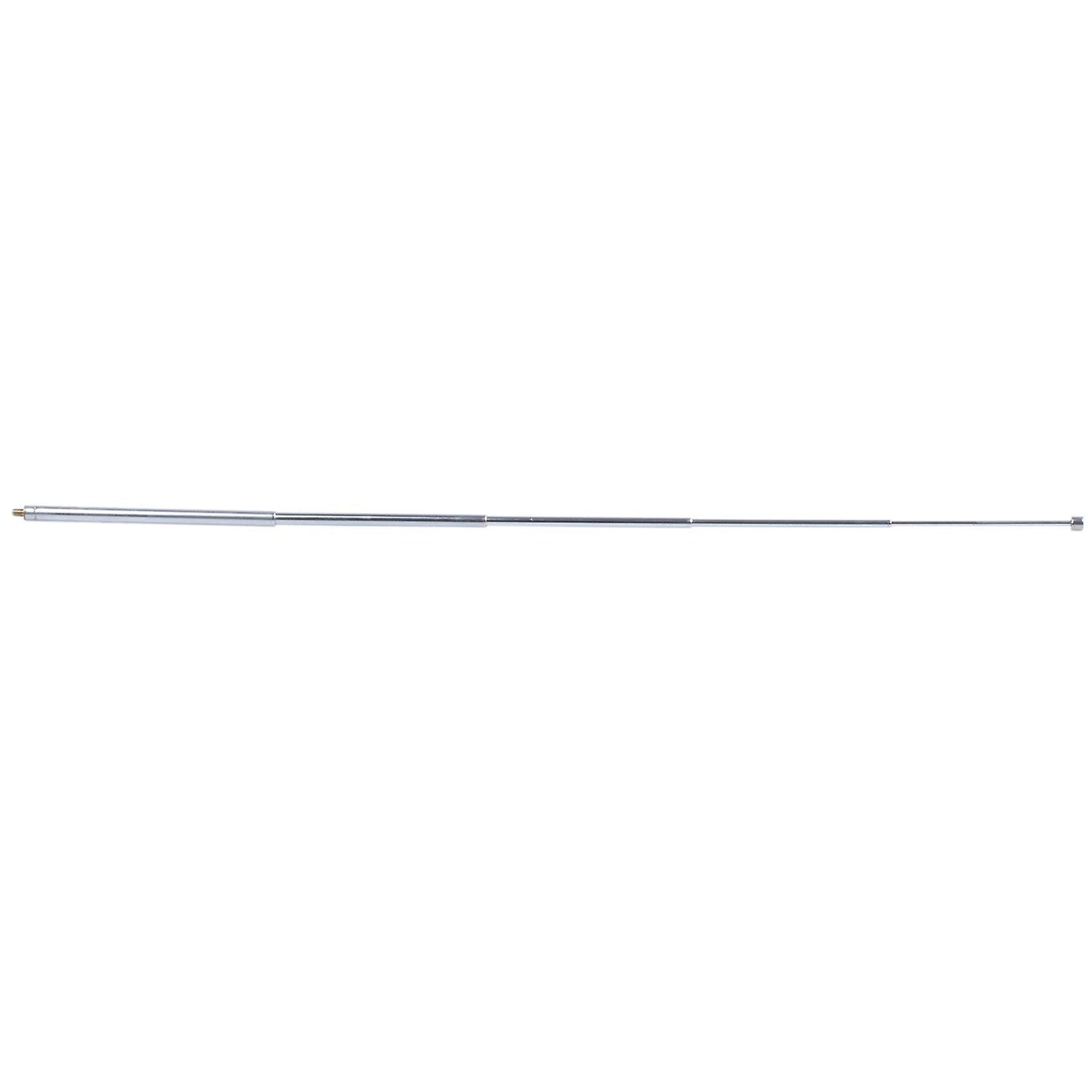 5 Abschnitte 3mm Aussengewinde Dia Teleskopantenne Silber