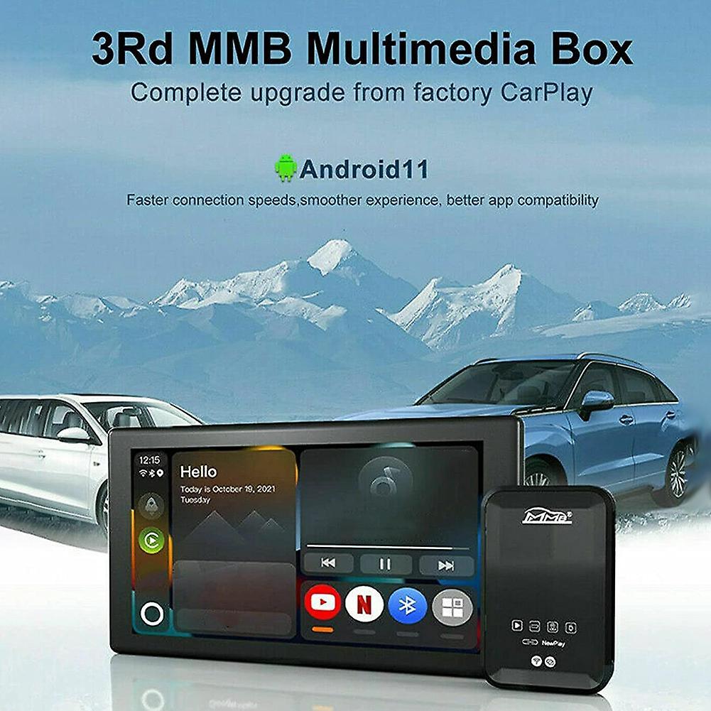 Mmb Plus Carplay Ai Box Tv Netflix Video Streaming Box with Remote