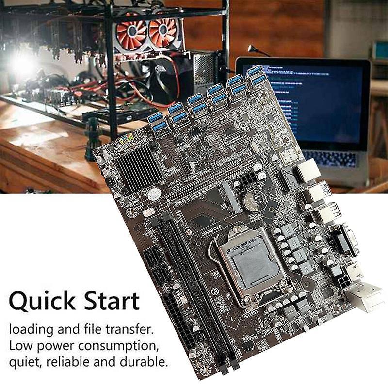 B250c Btc Mining Motherboard Supports Ddr4 Ram Computer Motherboard