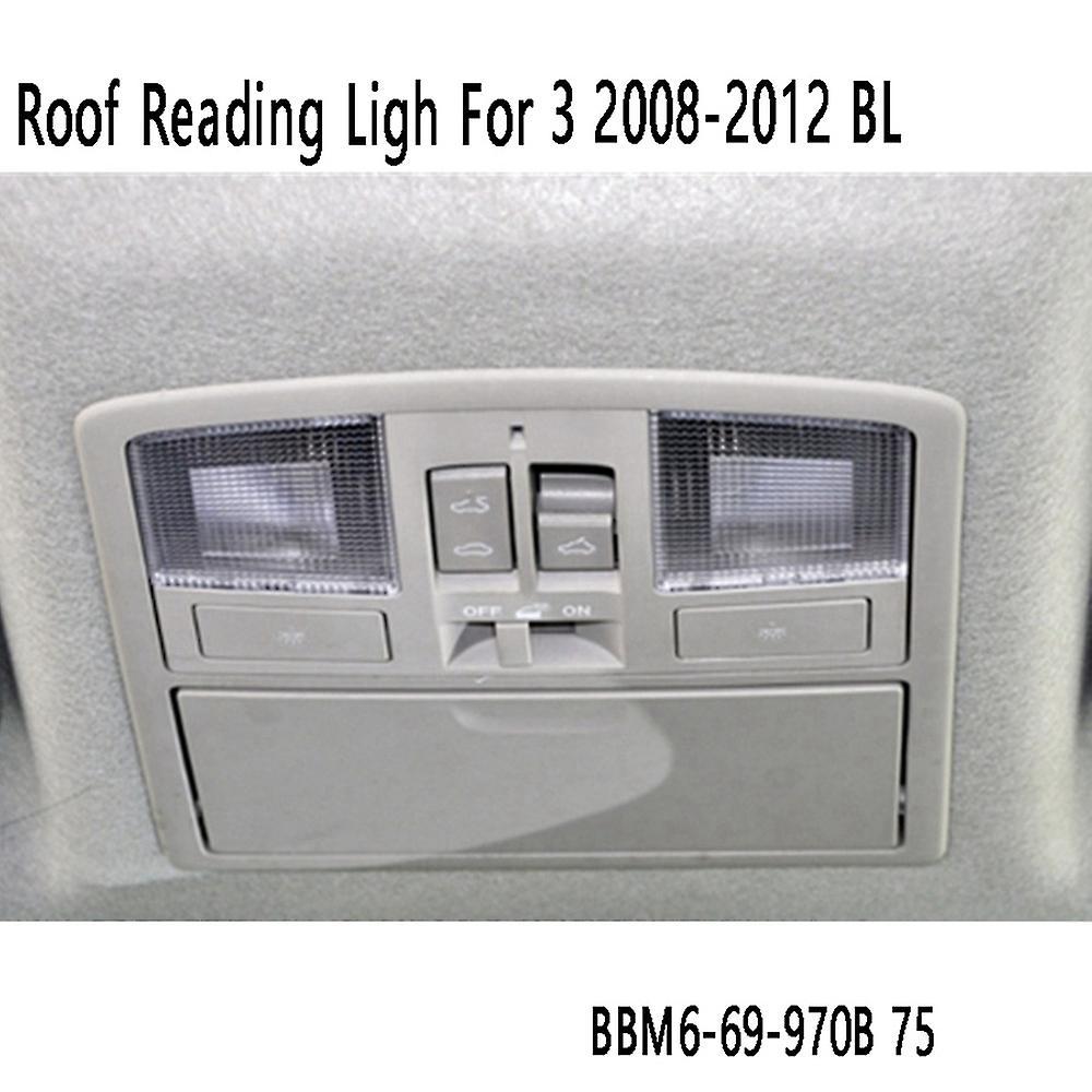 Car Roof Reading Light Overhead Console for Mazda 3 2008-2012 Bl