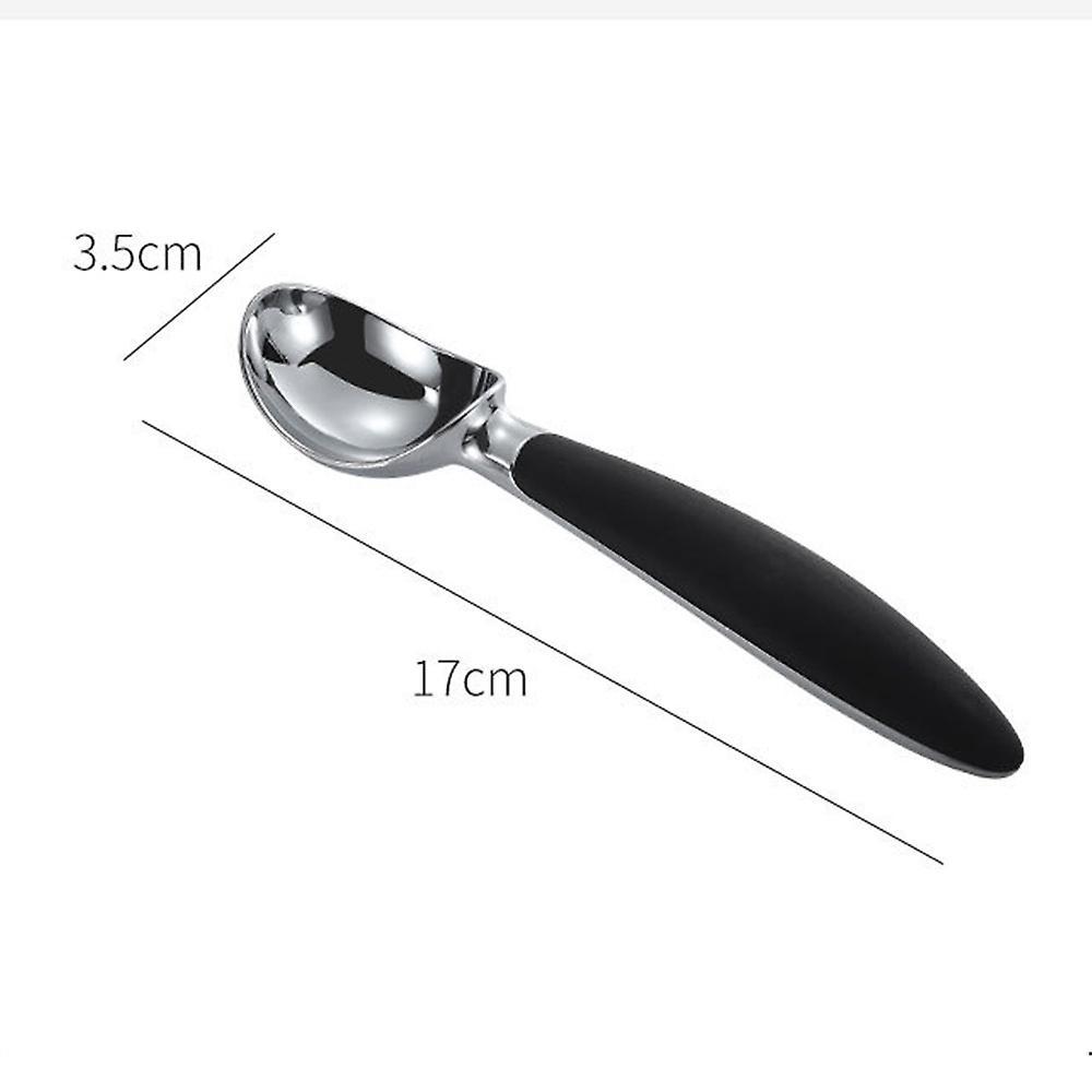 2pcs Zinc Alloy Ice Cream Yogurt Jelly Dessert Spoon Kitchen Tools