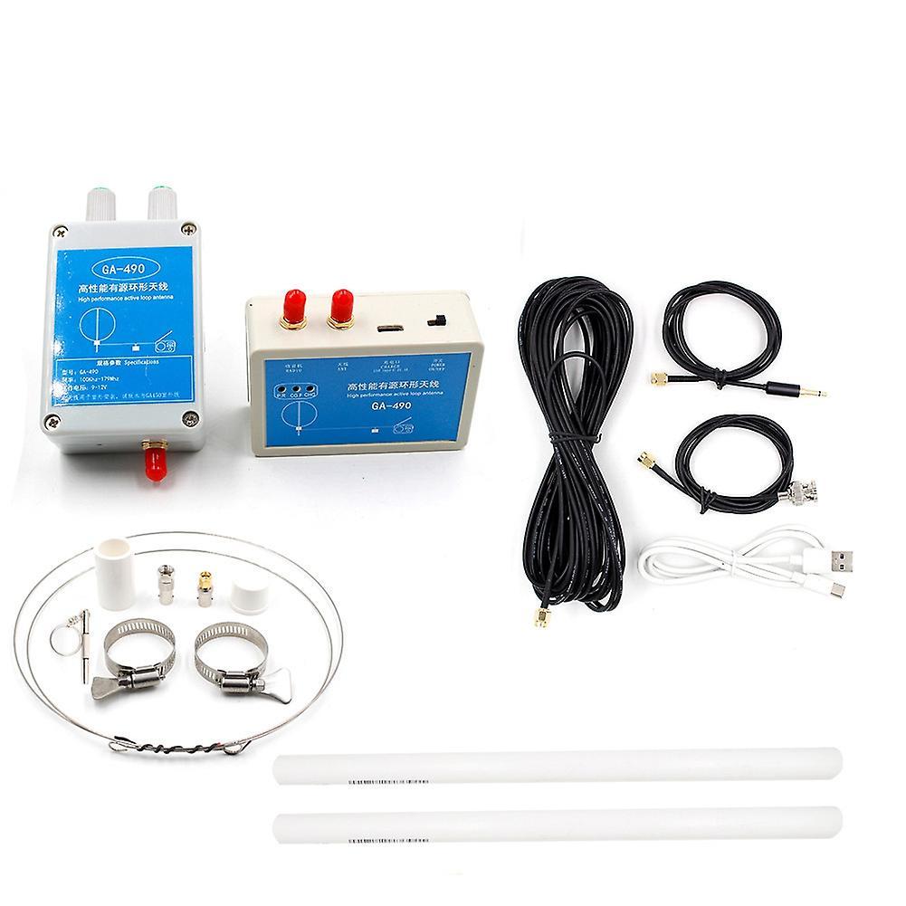 Ga490 100khz-179mhz Ring Active Receive Antenna Sdr Loop Antenna