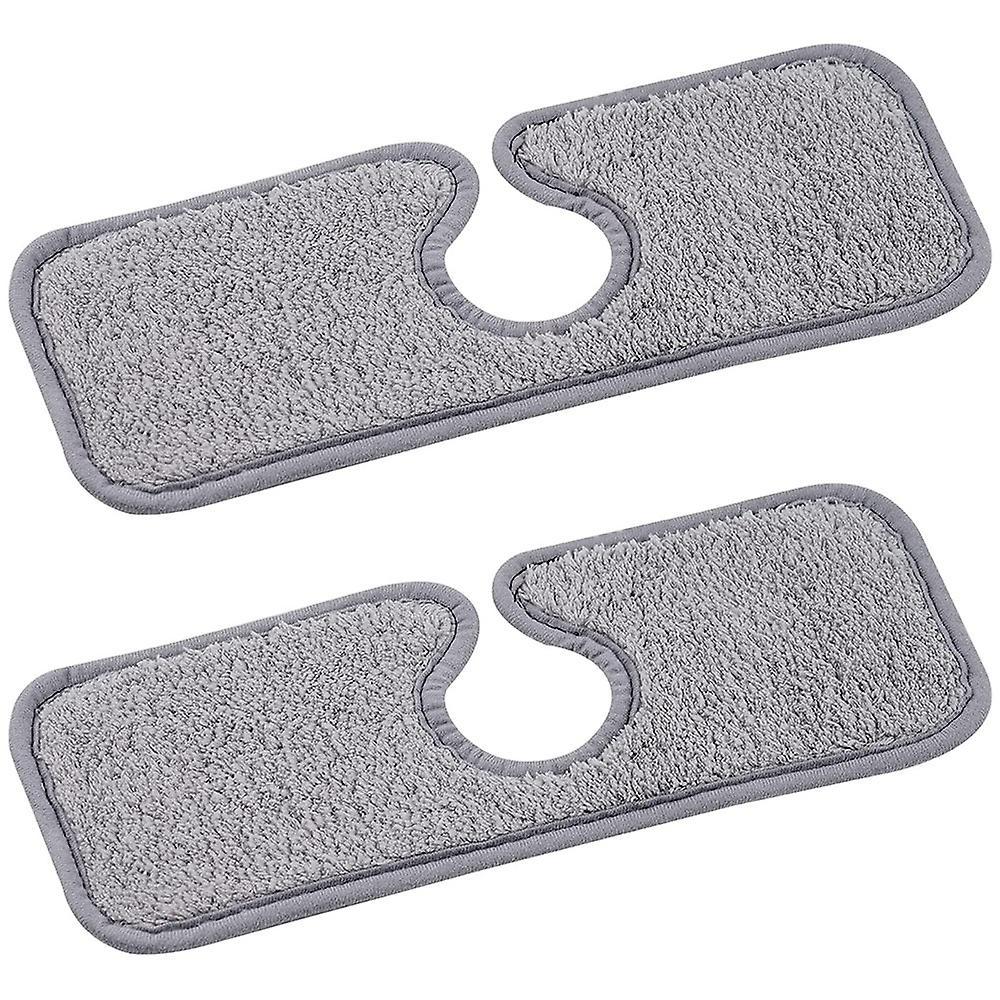 2-piece Faucet Absorbent Pad Sink Splash Plate Suitable for Faucets