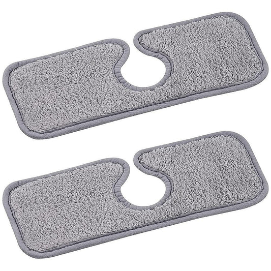 2-piece Faucet Absorbent Pad Sink Splash Plate Suitable for Faucets