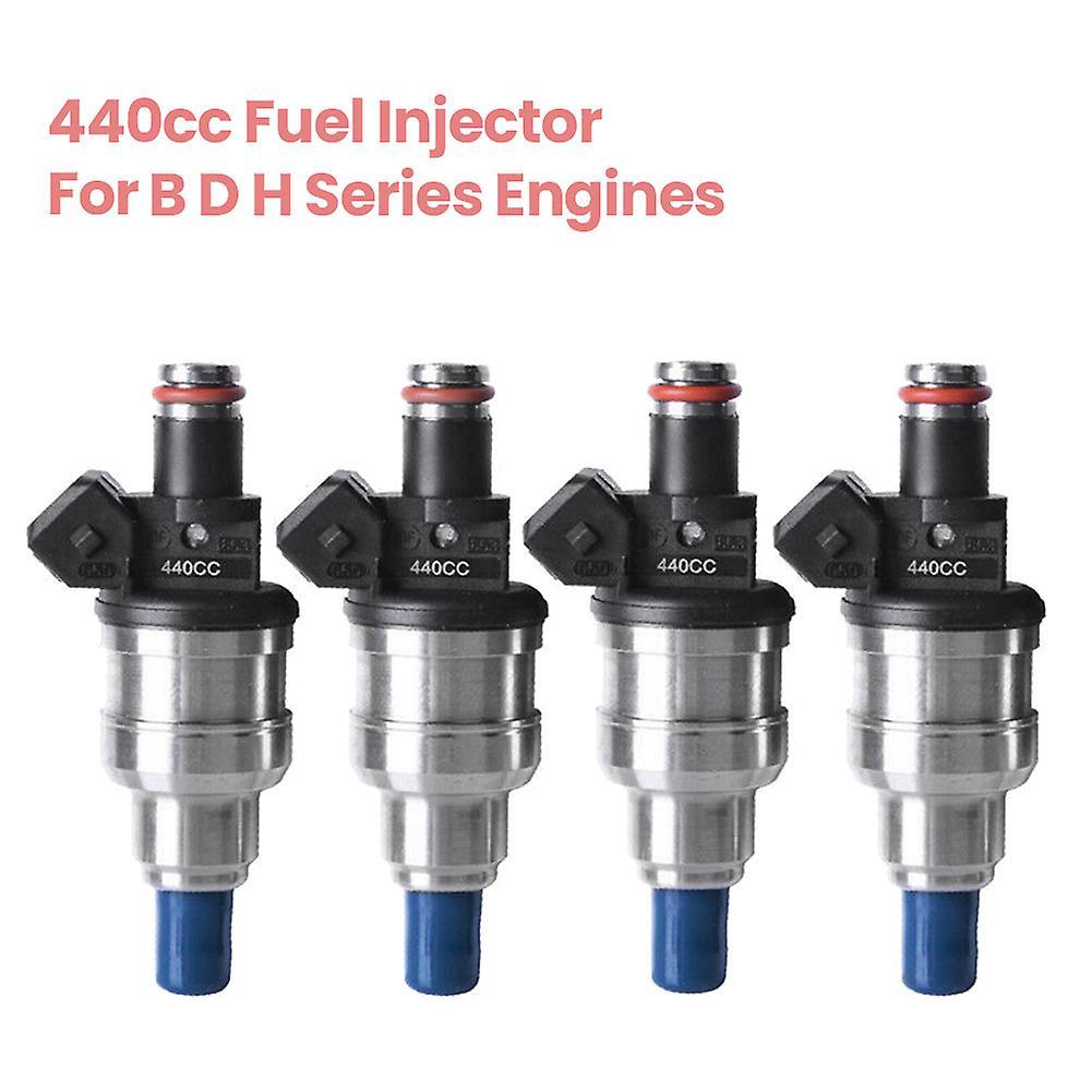 4pcs New 440cc Fuel Injector Nozzle for Honda Civic Accord Acura