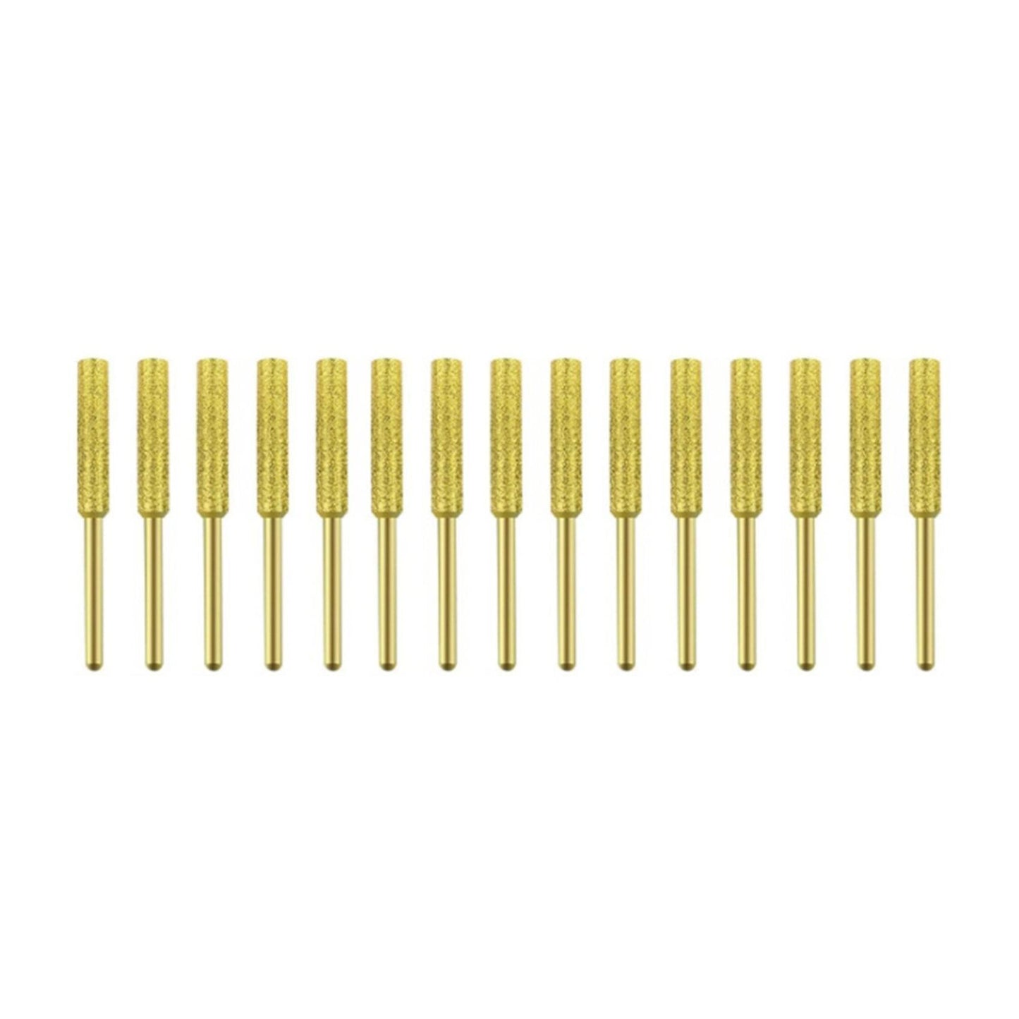 15pcs 4.8mm Chainsaw Sharpener Burr Grinder Polishing Grinding Heads