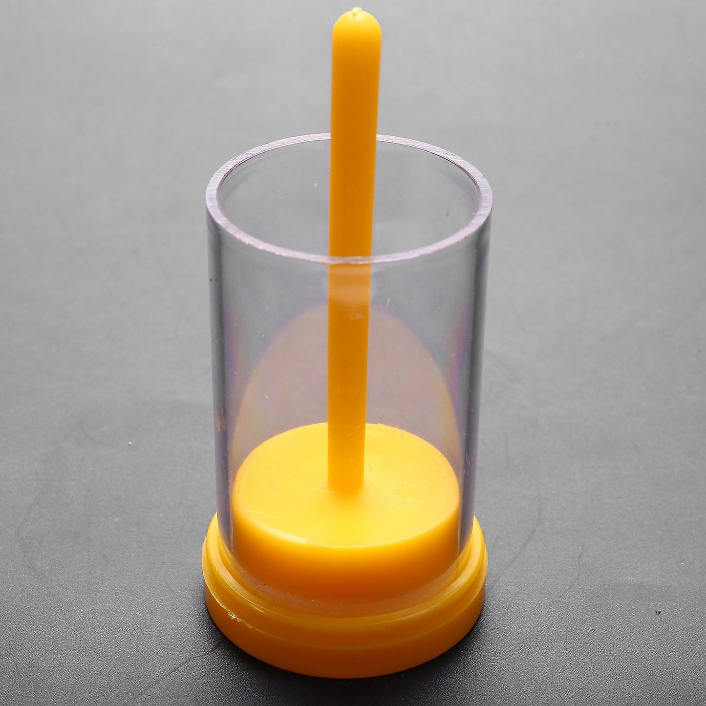 Plastic Queen Bee Marking Cage Marker Bottle W/ Plunger Beekeeping