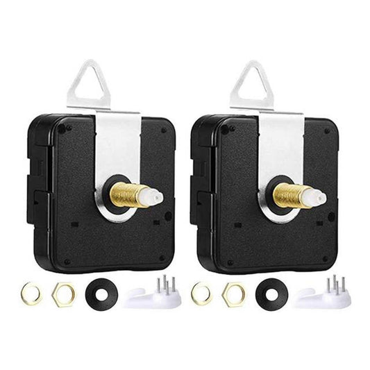 2pcs Silent Diy Quartz Wall Clock for Repair Parts Home Decor 18mm