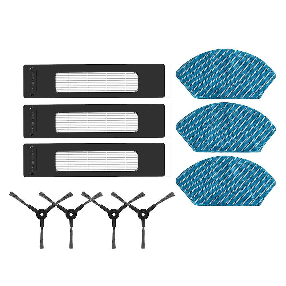 10 Pcs for Midea M7 I10 M71cn Robotic Mop Cloth Side Brush Filter