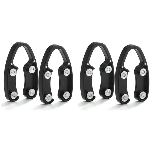 4 Pieces Of Magnetic Design Wine Foil Cutter Wine Corkscrew Accessory