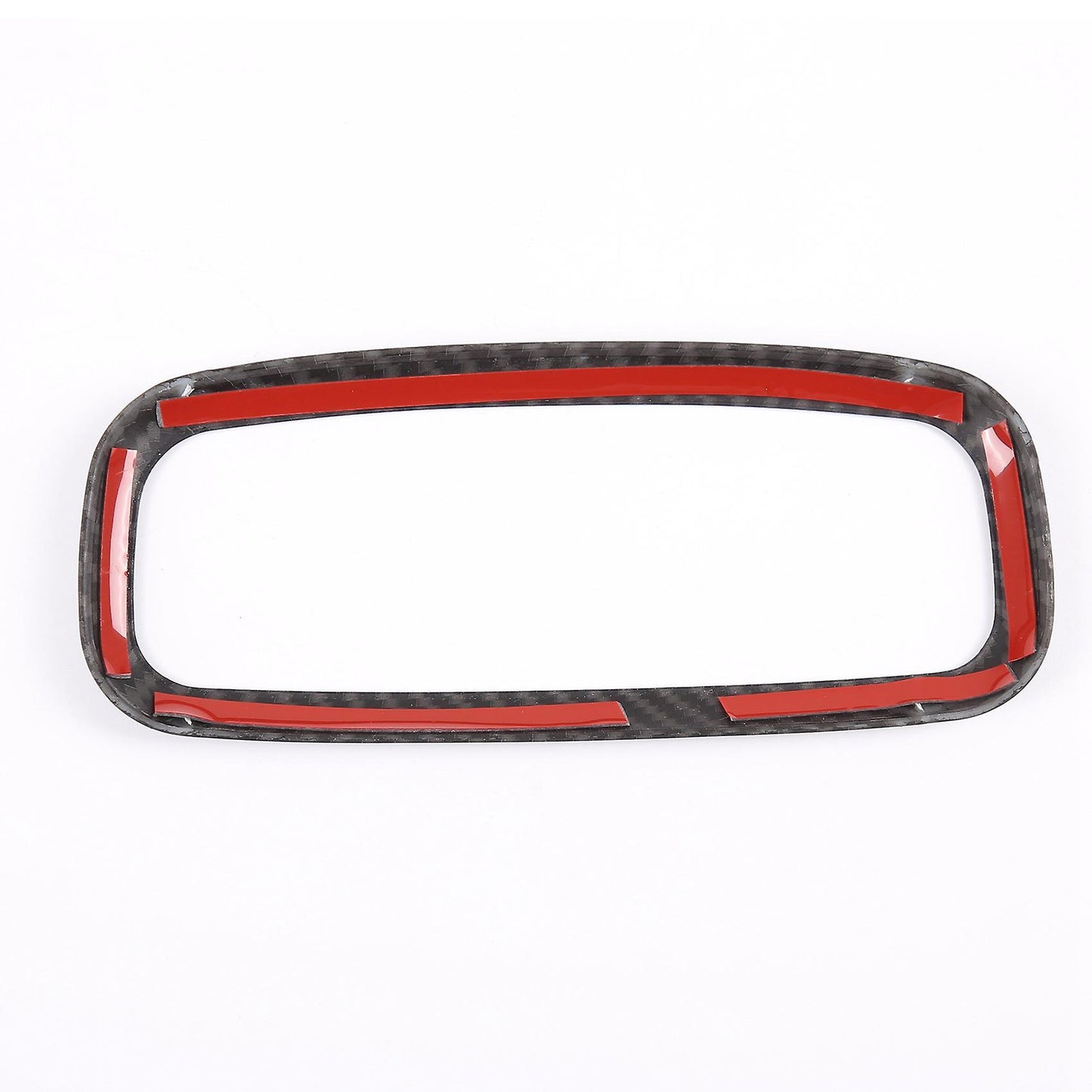 Car Carbon Fiber Abs Rear Reading Lights Frame Cover Trim for Ford
