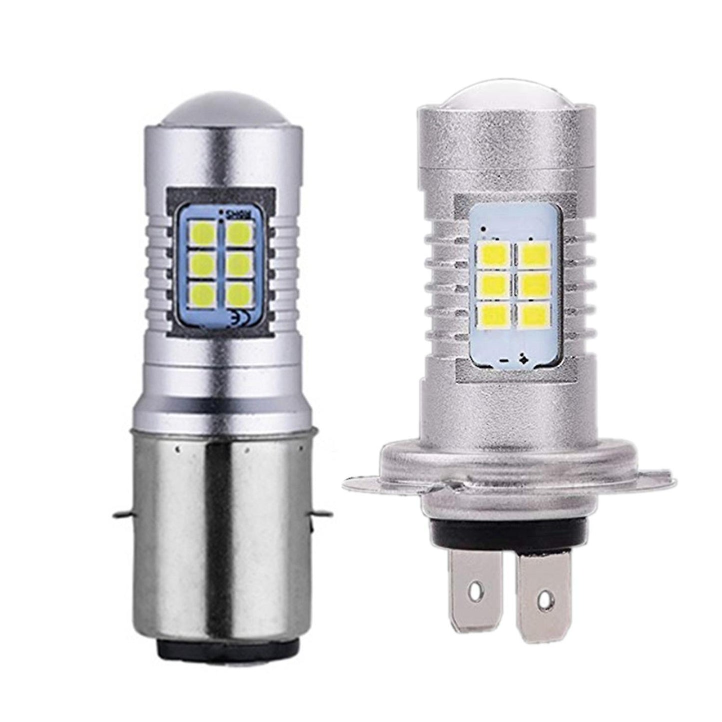 H7 Motorcycle 3030 21smd Led Headlight Head Light Lamp Bulb
