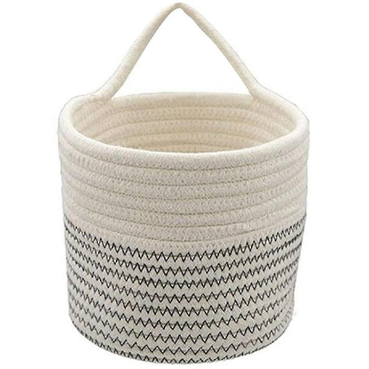 Wall Rope Baskets Cotton Rope Baskets Woven Baskets Storage Baskets
