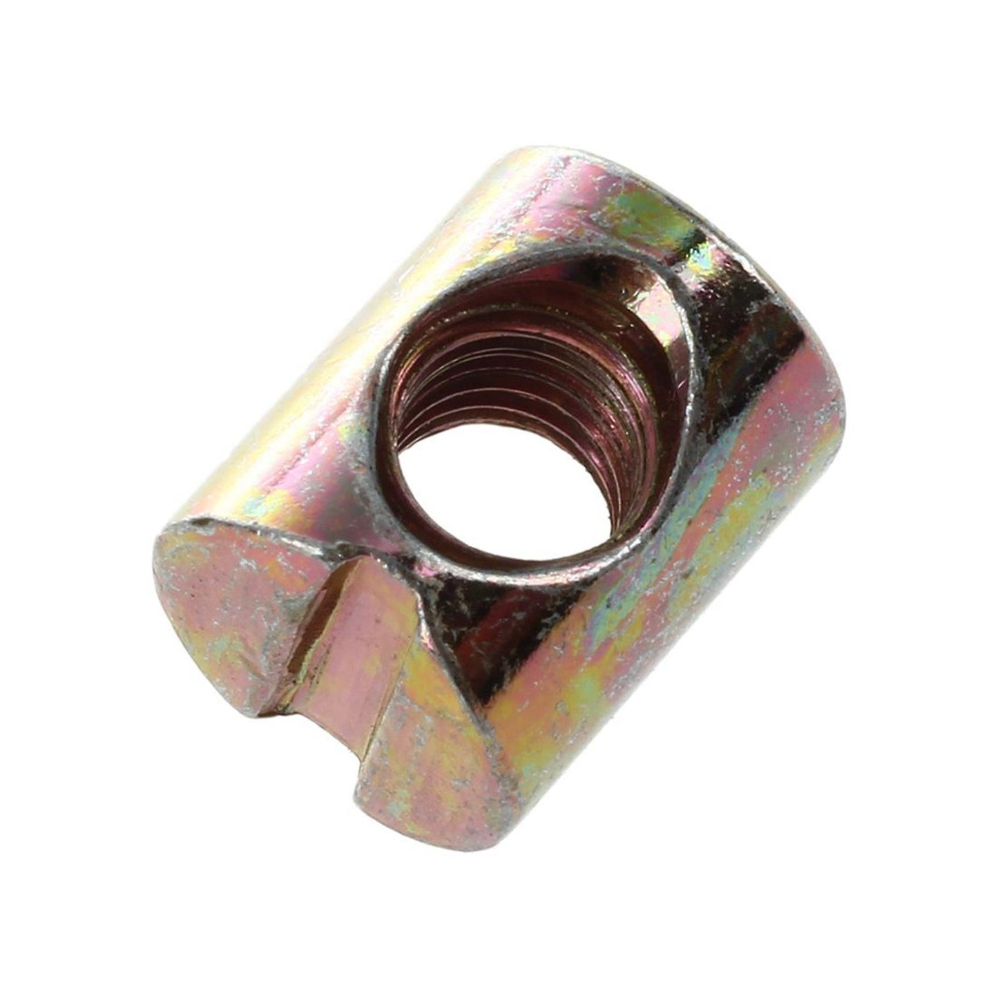 30pcs M6 Barrel Bolts Cross Dowel Slotted Nut for Beds Crib Chairs