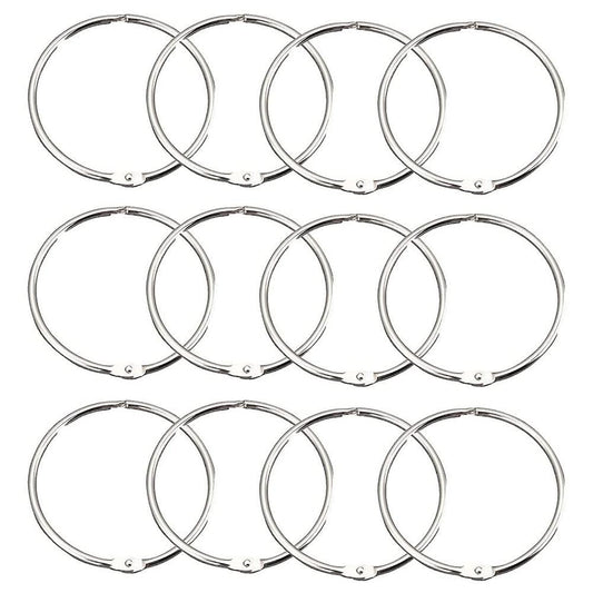 12 Pack Shower Curtain Rings Curtain Hooks Round Drapery Curtain